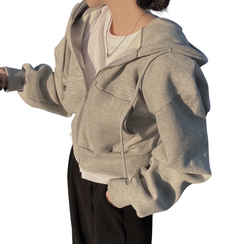 Kadın Sokak Tarzı Rahat Kapüşonlu Hoodie