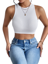 Düz Nervürlü Crop