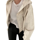 Kadın Sokak Tarzı Rahat Kapüşonlu Hoodie