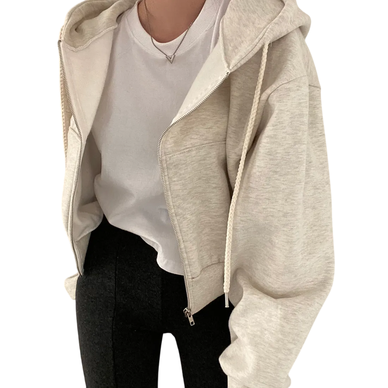 Kadın Sokak Tarzı Rahat Kapüşonlu Hoodie