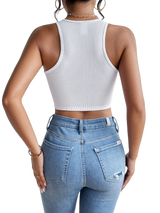 Düz Nervürlü Crop