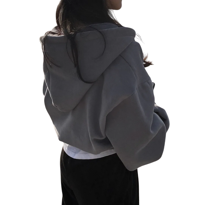 Kadın Sokak Tarzı Rahat Kapüşonlu Hoodie